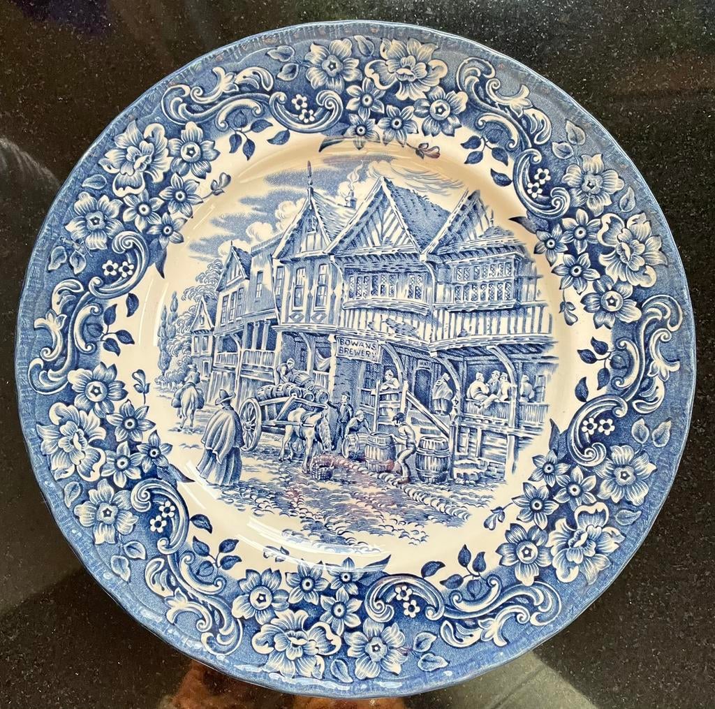 Assiette Royal Tudor Ware série « 17e siècle en Angleterre », Antiquités & Art, Antiquités | Assiettes décoratives & Carrelages