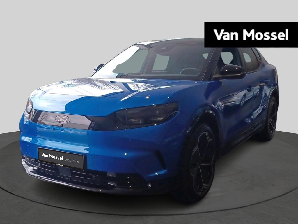 Ford Capri AWD Premium - 546km Range - Pano - 360 View, Auto's, Automaat, Stof, Overige modellen, Blauw