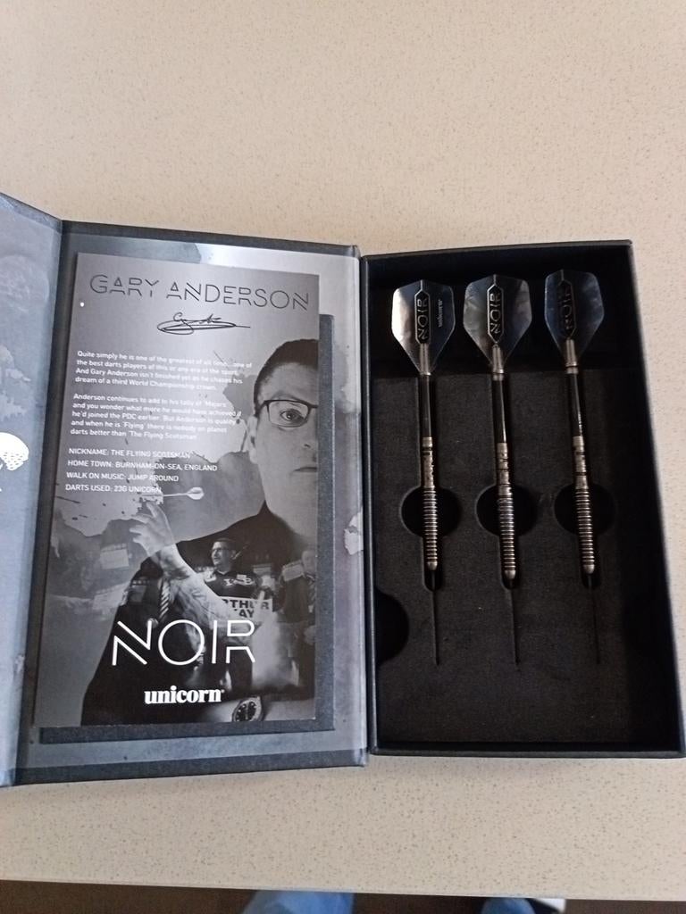 Gary Anderson darts NOIR 23 gram., Ophalen of Verzenden