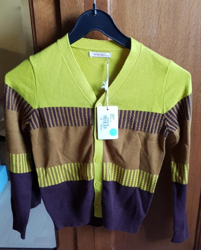 Nieuwe (met prijskaartje) vest/cardigan Van Hassels maat 128, Enfants & Bébés, Vêtements enfant | Taille 128, Neuf, Garçon ou Fille