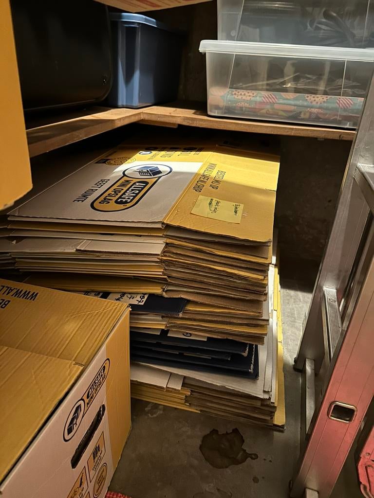 45 echte verhuisdozen, Ophalen, Gebruikt