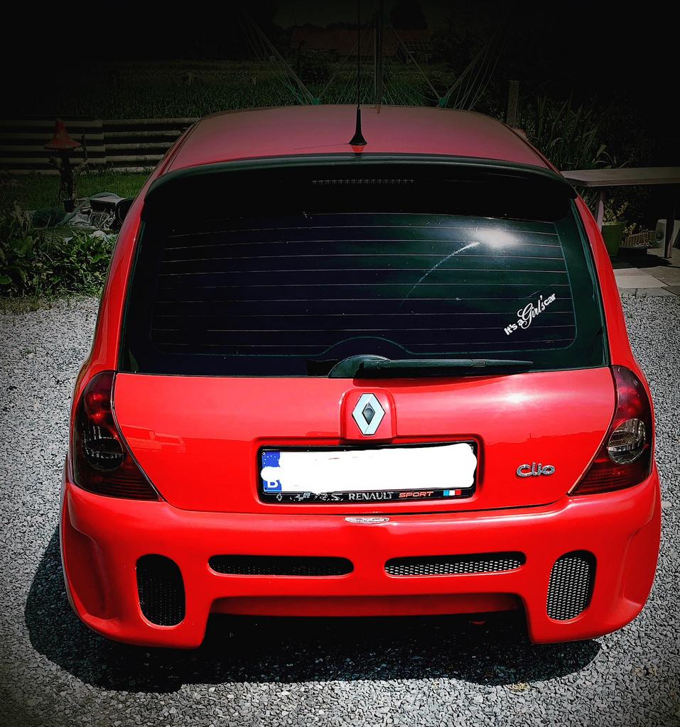 Achterbumper renault clio 2, Auto-onderdelen, Ophalen, Renault