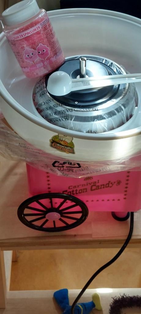 APPAREIL BARBE À PAPA, Enlèvement ou Envoi, Comme neuf, Article de fête