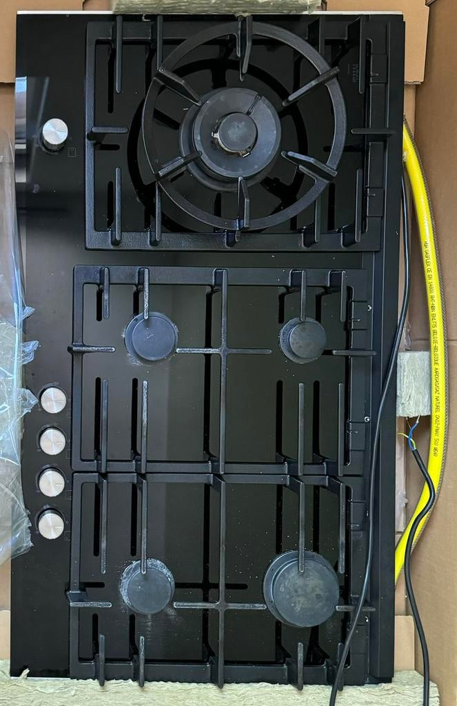 Bosch kookplaat aardgas, Elektronische apparatuur, Kookplaten, Ophalen, Gebruikt, Inbouw, Gas