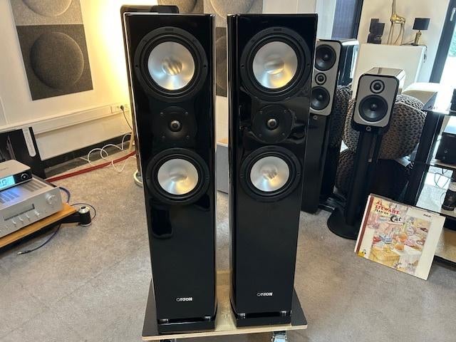 CANTON 870DC HGB heel mooi, Ophalen, Gebruikt, 120 watt of meer, Front, Rear of Stereo speakers