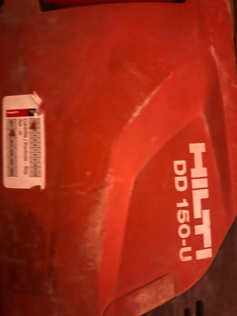 Diamant boormachine Hilti, Doe-het-zelf en Bouw, Gereedschap | Boormachines, Ophalen, Gebruikt, Boormachine