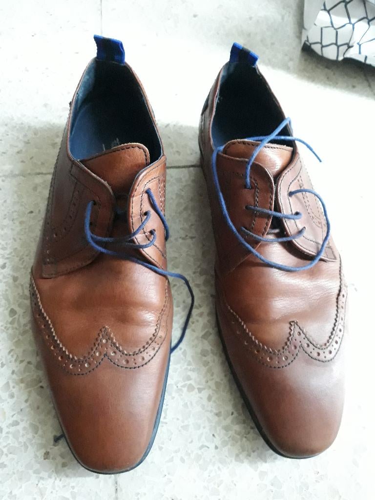 floris van bommel 42, Kleding | Heren, Bruin, Floris van Bommel, Ophalen of Verzenden, Gedragen