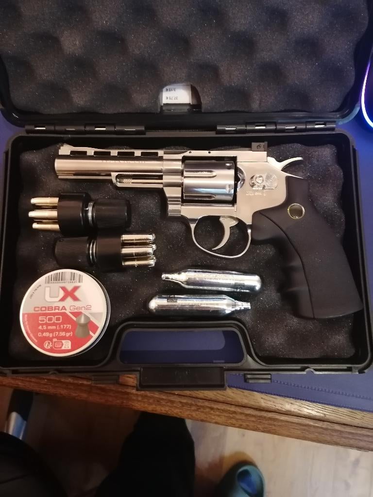 Révolver à plomb 4.5mm CO2 Umarex Legend S40, Verzamelen, Militaria | Algemeen, Ophalen, Landmacht, Overige typen