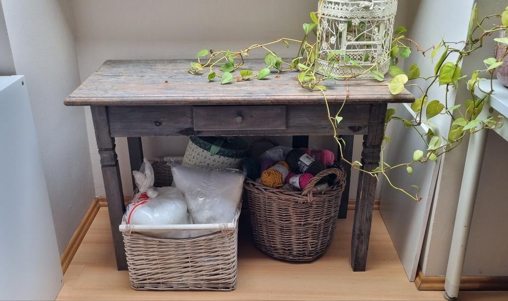 Originele oude tafel/ console, Ophalen