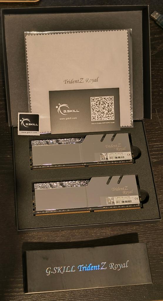 G.Skill Trident Z Royal neuves - 4x16GB 3600Mhz, Informatique & Logiciels, Neuf, Enlèvement ou Envoi, DDR4, Desktop