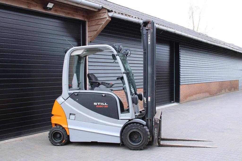 Still RX60 35 heftruck elektrische triplex lepelversteling s, Zakelijke goederen, Machines en Bouw | Heftrucks en Intern transport