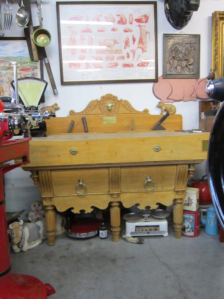 kapblok , hakblok , billot , weegschaal, Ophalen