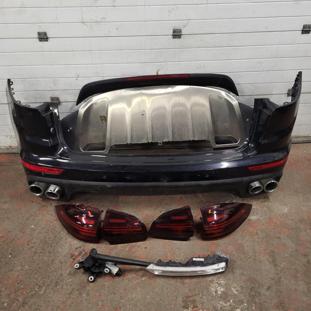Achterbumpers Porsche Cayenne S 2015-2018 originele LED, Auto-onderdelen, Ophalen, Achter, Porsche, Bumper
