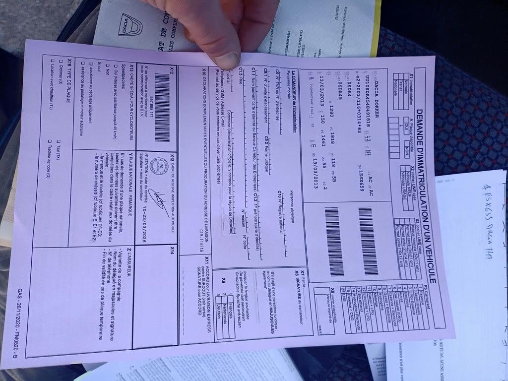 Dacia dokker 1.5ldci, Particulier, Achat, Dokker