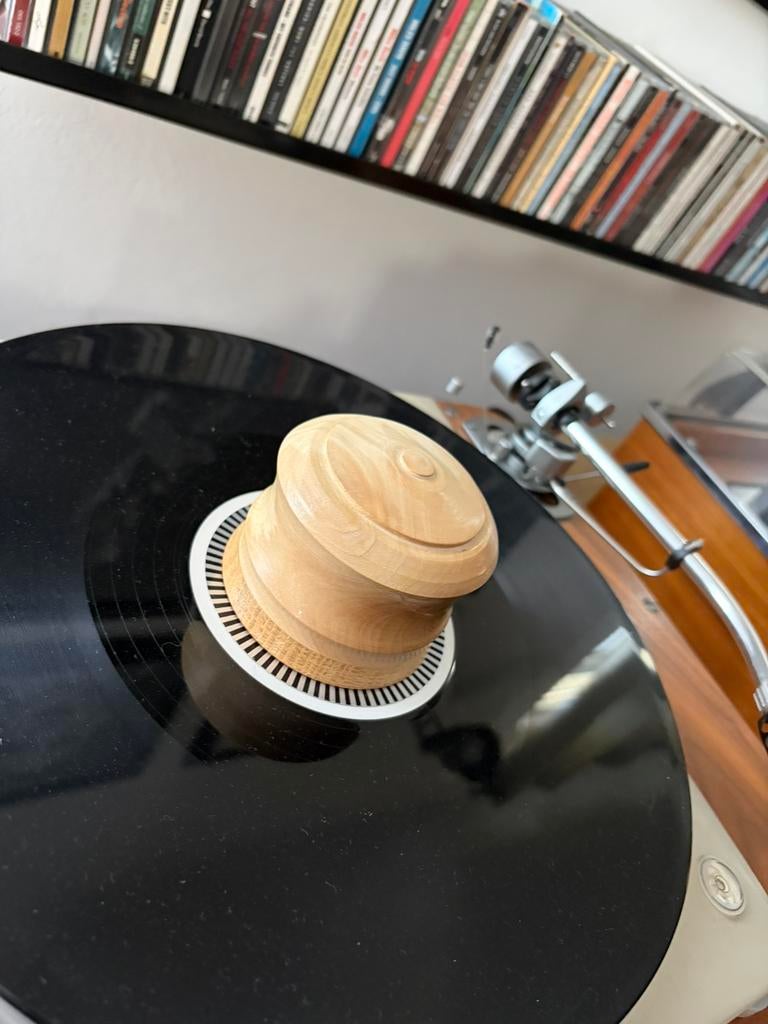 magnifique palet presseur en boos d olivier, Enlèvement ou Envoi, Comme neuf, Sony