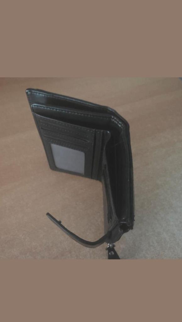 portomonnee leder heren, Autres marques, Cuir, Enlèvement ou Envoi, Comme neuf