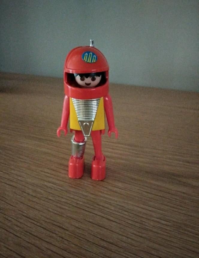Playmobil ancien - Astronaute Geobra 1974, Enlèvement, Utilisé