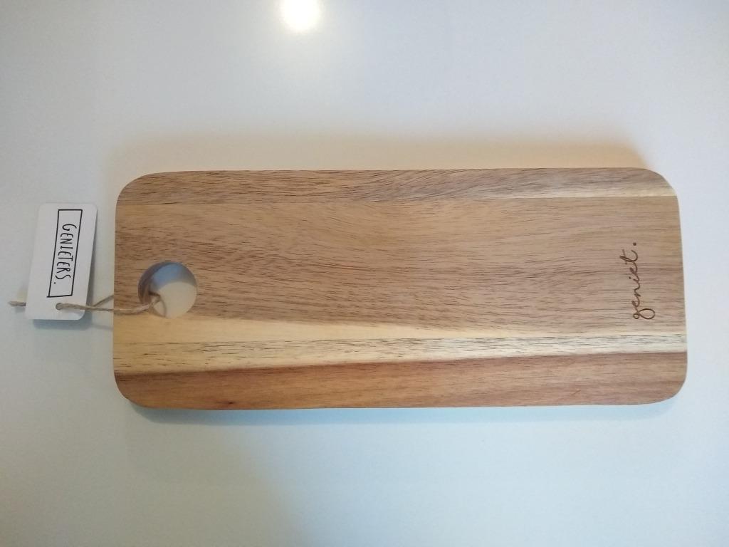 NIEUW Gusta serveerplank 'geniet', Ophalen of Verzenden, Nieuw