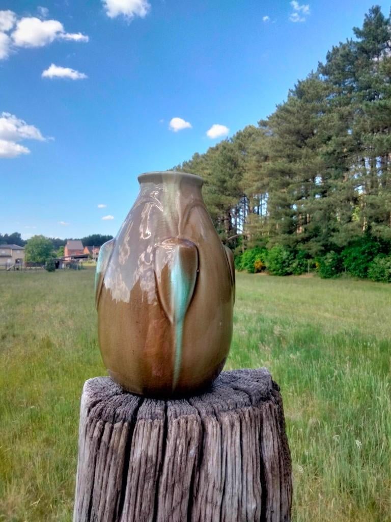 Art Deco vaas keramiek AMC ?, Enlèvement ou Envoi