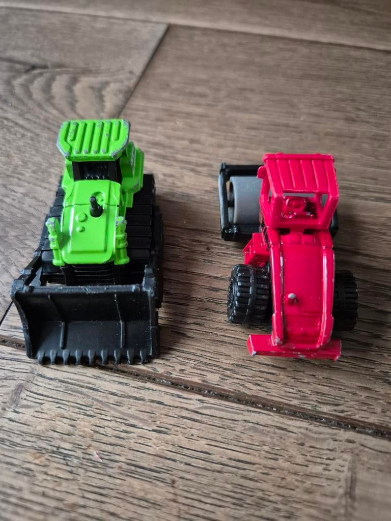Matchbox. Ground breaker en Road roller, Kinderen en Baby's, Speelgoed |Speelgoedvoertuigen, Ophalen of Verzenden, Gebruikt