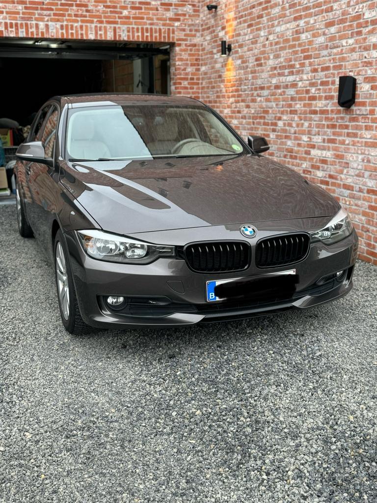 Bmw 320D f30, Auto's, Achterwielaandrijving, Beige, 4 cilinders, Bruin