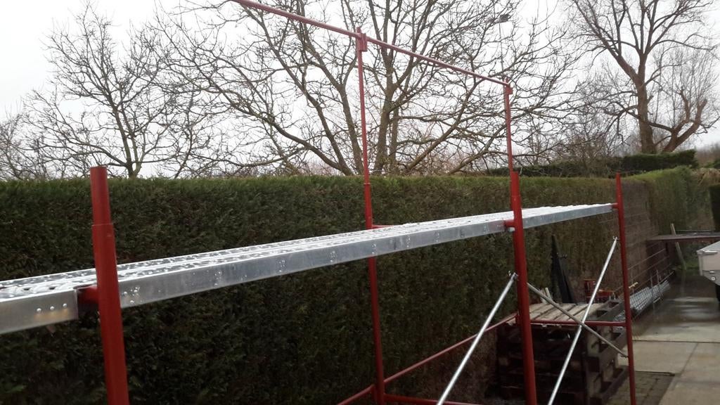 Gevelstelling 71m2, Doe-het-zelf en Bouw, Ophalen, Zo goed als nieuw