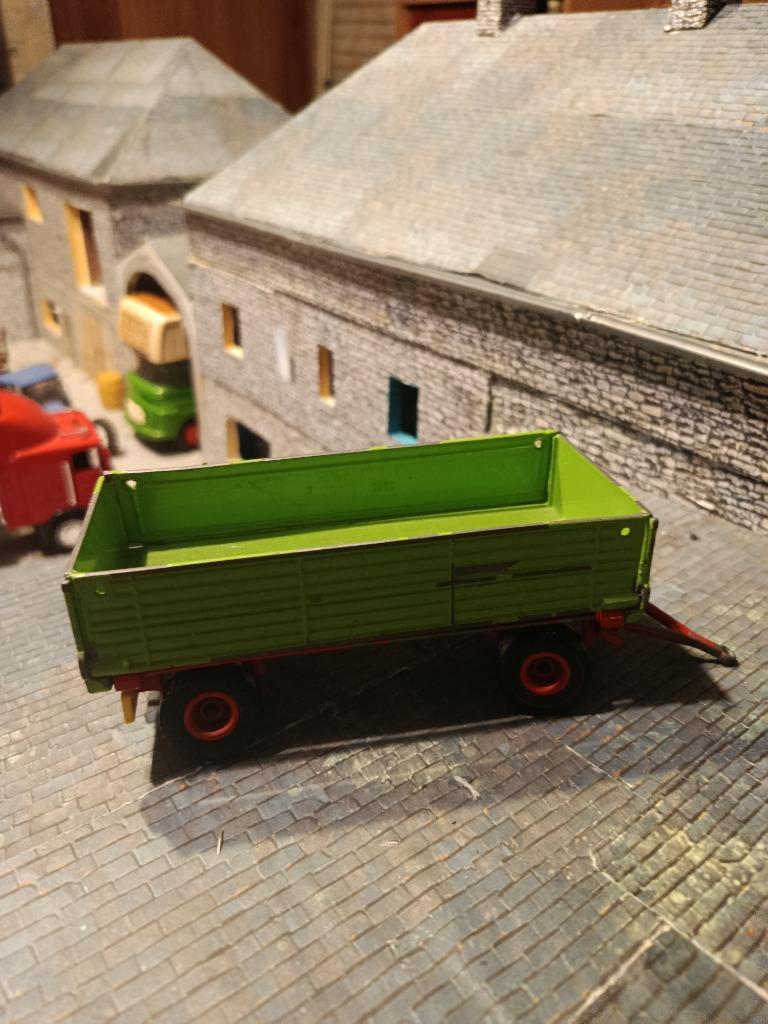 Siku aanhangwagen, Hobby en Vrije tijd, Modelauto's | 1:32, Gebruikt, Tractor of Landbouw, SIKU, Ophalen of Verzenden