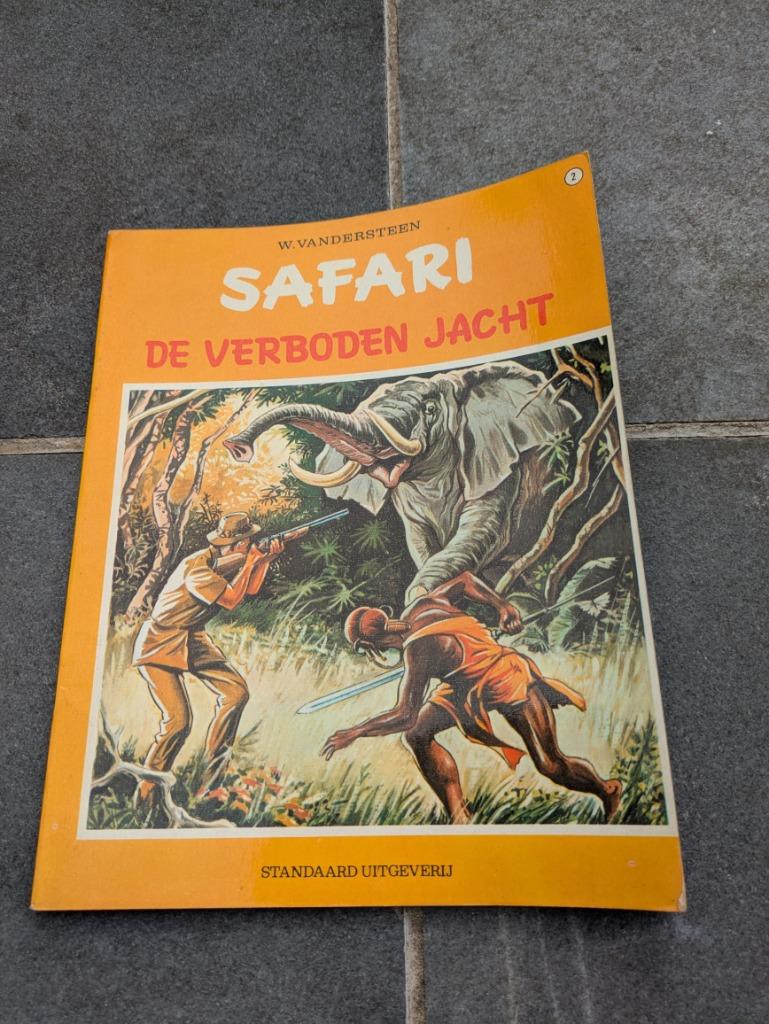 Strip SAFARI De verboden jacht W. Vandersteen, Livres, BD, Enlèvement, Comme neuf, Willy Vandersteen
