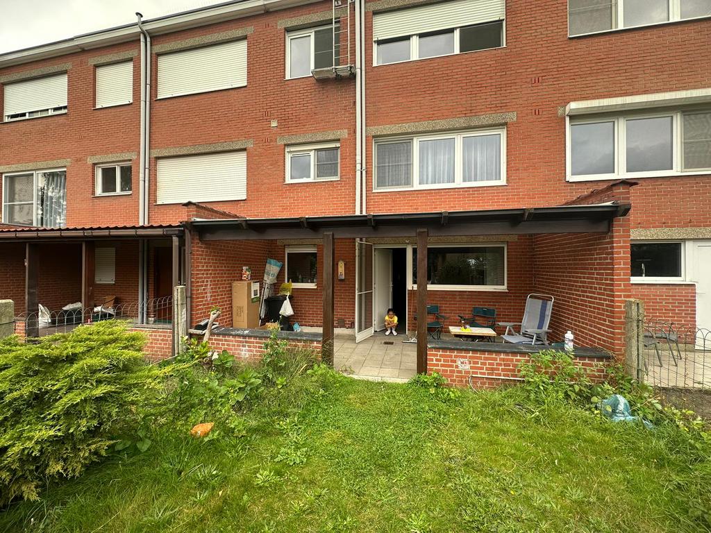 Hout teras, Ophalen, Gebruikt, Hout