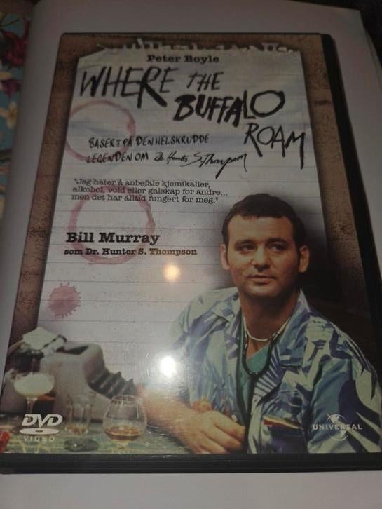 Where the buffalo roam, Bill Murray, Ophalen of Verzenden, Zo goed als nieuw