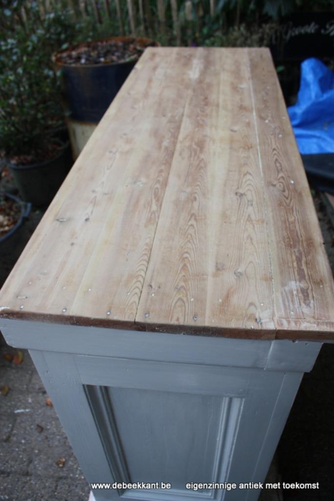 Retro vintage antieke oude toog toonbank comptoir, Ophalen of Verzenden