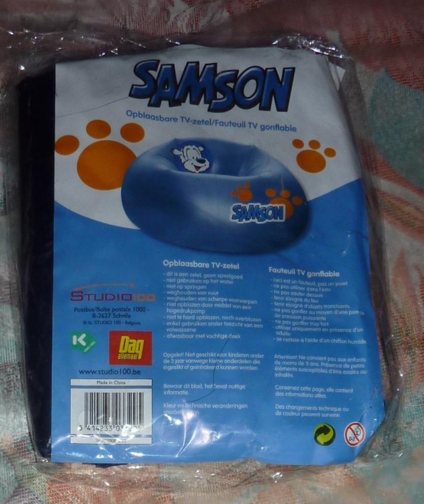 Opblaasbare TV-zetel Samson, Ophalen of Verzenden, Nieuw, Overige typen