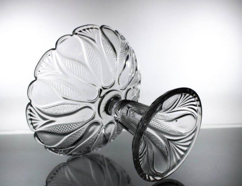 Coupe art déco Val Saint Lambert cristallerie par Graffart, Antiquités & Art, Antiquités | Verre & Cristal, Enlèvement ou Envoi