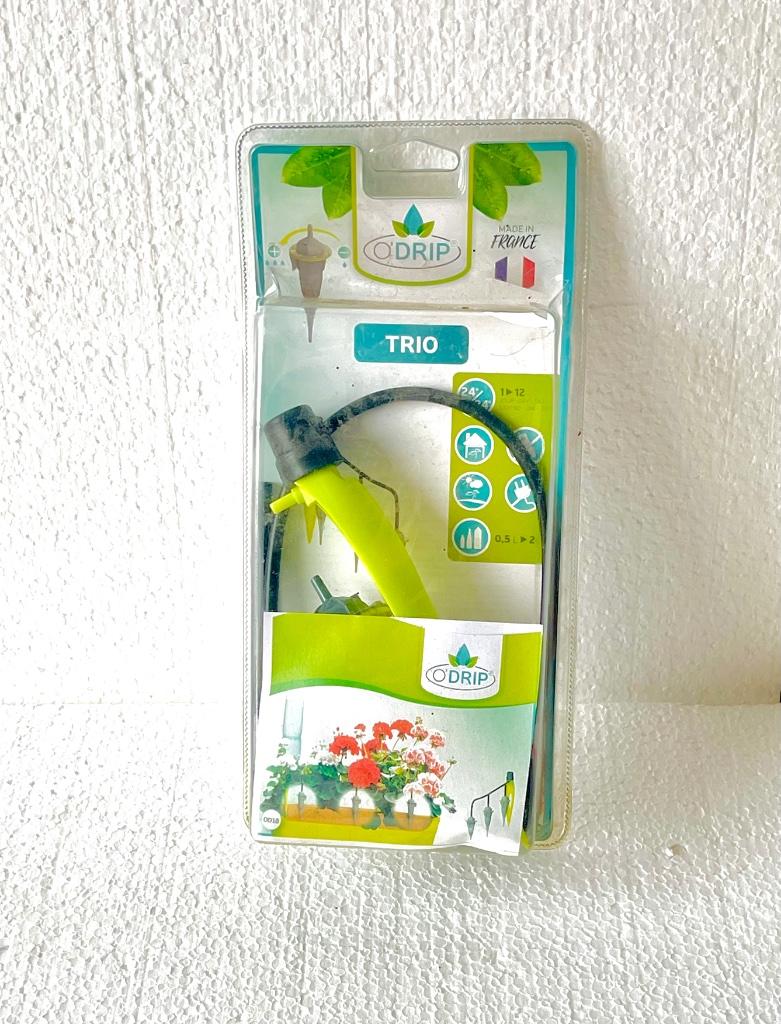 Kit d’arrosage pour jardinière à 3 pieds goutteurs Odrip, Jardin & Terrasse, Bacs à fleurs & Jardinières, Neuf, Synthétique, Intérieur