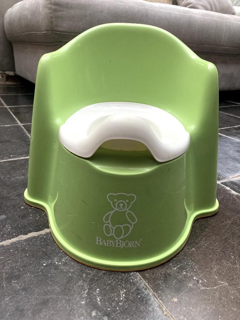 Plaspotje zetel Babybjorn, Kinderen en Baby's, Badjes en Verzorging, Ophalen, Gebruikt