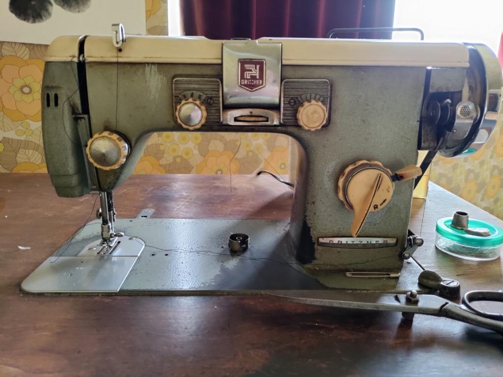 Industriële naaimachine Gritzner, Autres marques, Machine à coudre, Industrie, Enlèvement