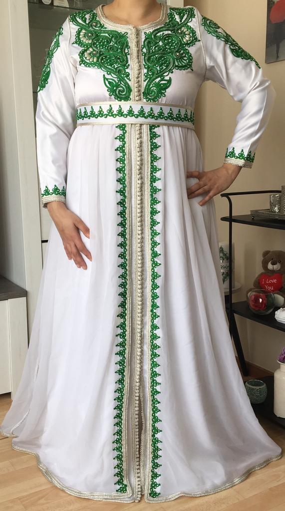 Takchita henna, Kleding | Dames, Gelegenheidskleding, ANDERE, Overige typen, Wit, Maat 42/44 (L)