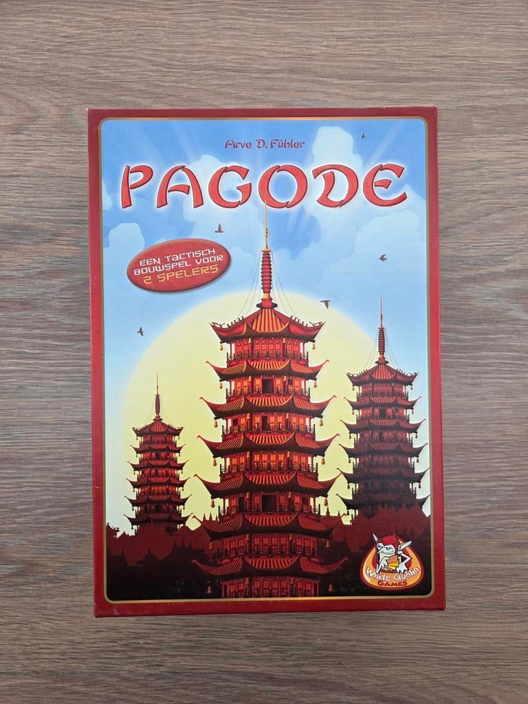 Spel Pagode, Hobby en Vrije tijd, Gezelschapsspellen | Bordspellen, Een of twee spelers, Ophalen, Gebruikt, White Goblin Games