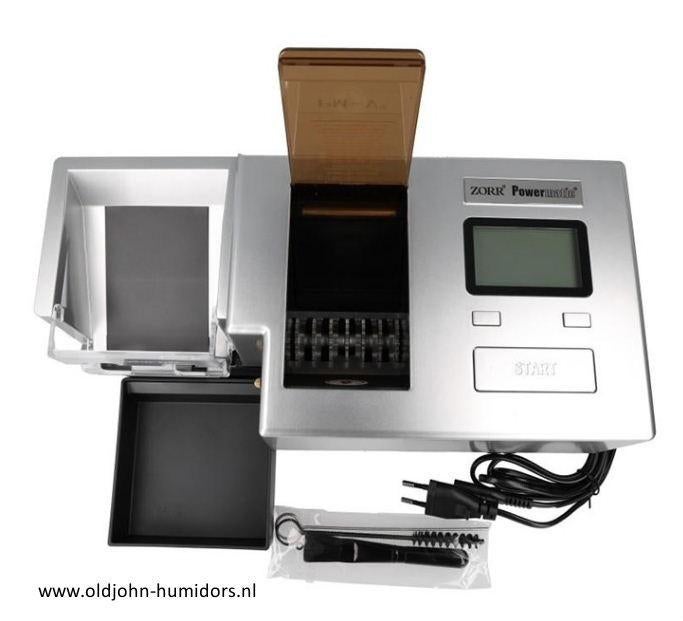 ZORR POWERMATIC 5+ DELUXE VOLAUTOMATISCHE HULZENSTOPPER shs2, Verzenden, Nieuw, Tabaksdoos of Verpakking