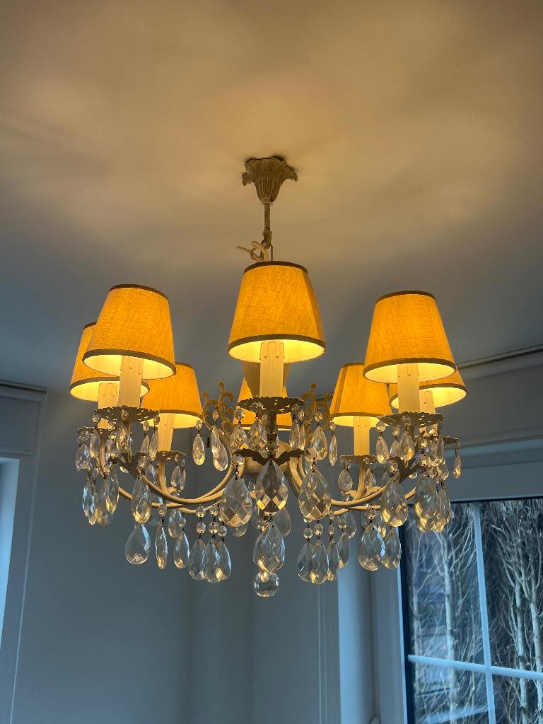 Gerestaureerde landelijke luster te koop, Ophalen, Zo goed als nieuw, Landelijk