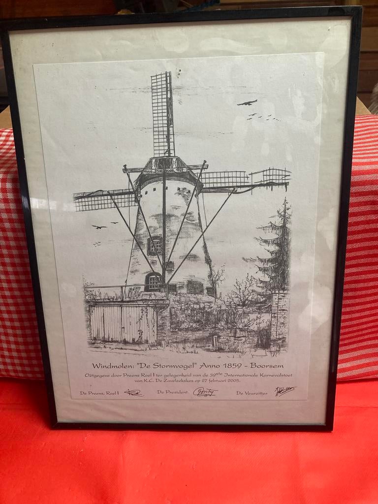 Set van 3 kaders, Enlèvement