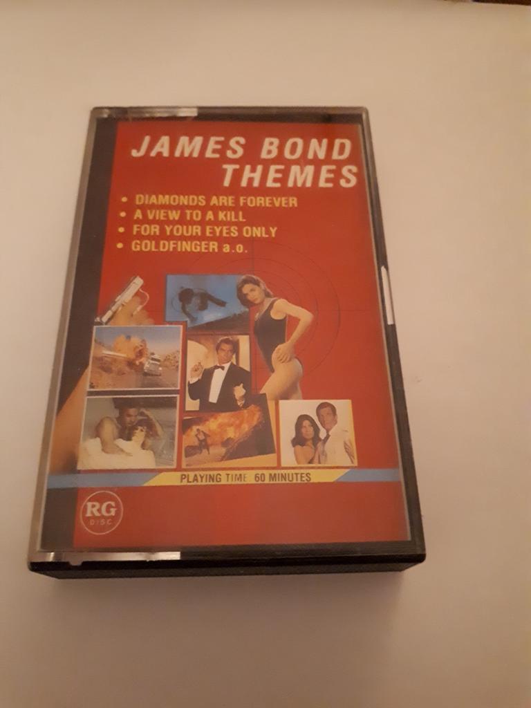 Thèmes de James Bond, Enlèvement ou Envoi, Originale, Utilisé, 1 cassette audio