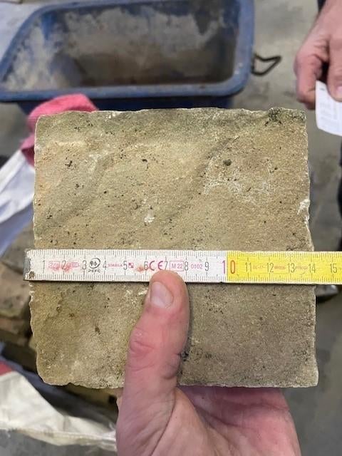 Platinnes 14 x 14 cm, Tuin en Terras, Tegels en Klinkers, Ophalen, Overige materialen, Klinkers, Nieuw