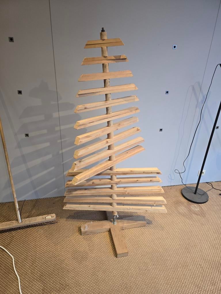 Houten kerstboom, Ophalen of Verzenden