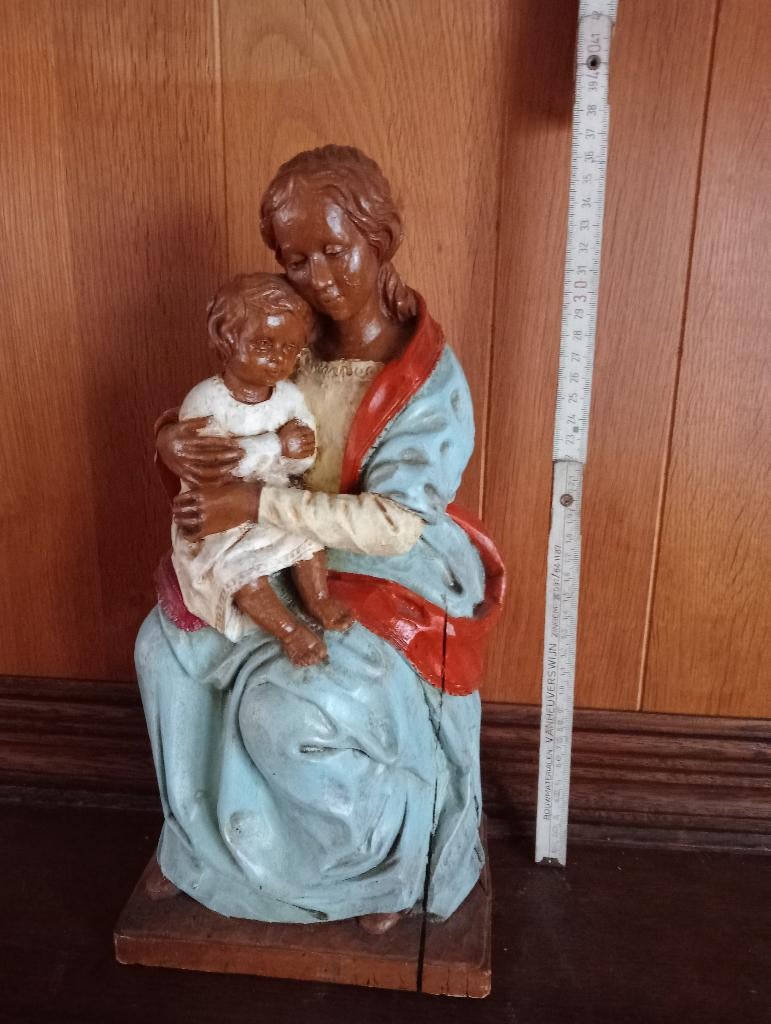 Maria met kind, Ophalen