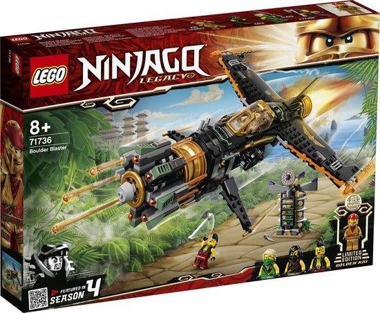 Lego 71736 Ninjago Legacy Rotsblok Blaster, Ophalen of Verzenden, Zo goed als nieuw, Complete set, Lego