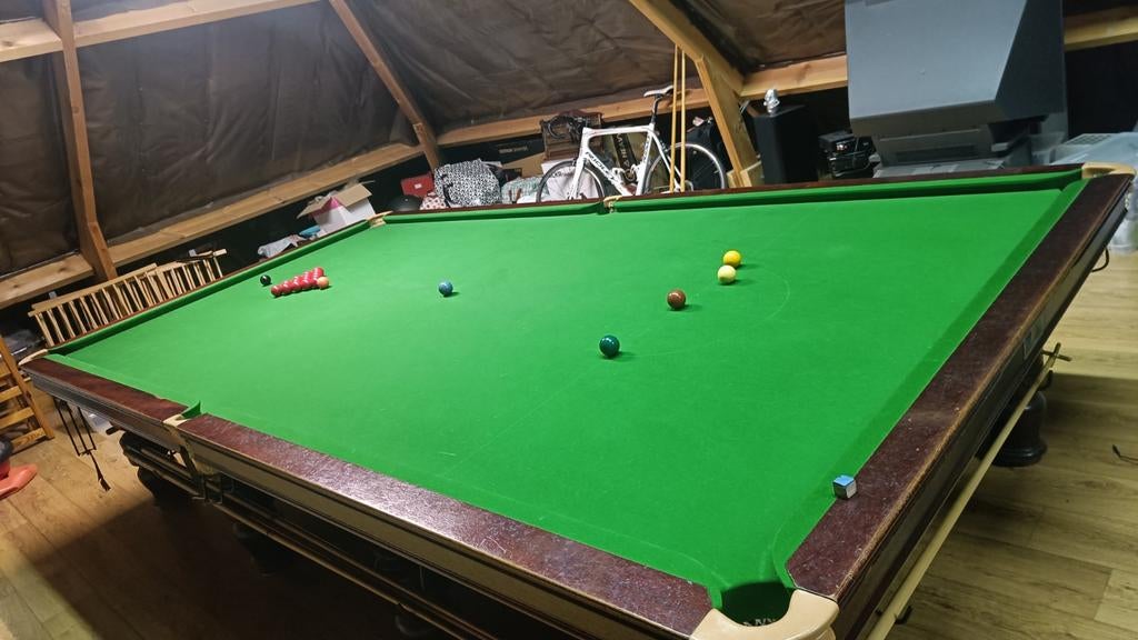 Iconische full size BCE Westbury snookertafel, Ophalen, Snookertafel