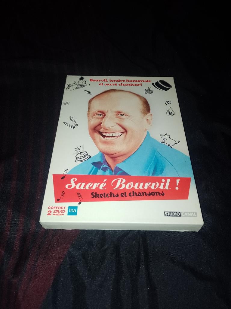 A vendre en coffret DVD Sacré Bourvil, Tous les âges, Enlèvement ou Envoi, Comme neuf, Stand-up ou Spectacle de théâtre