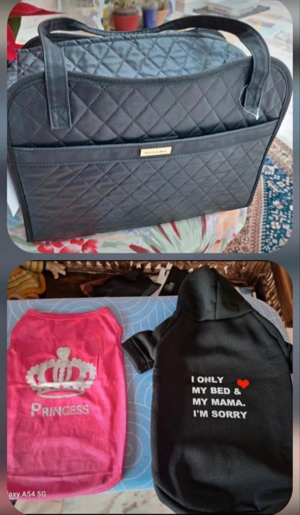 honden draagtas+ hondenkleding. Nieuw, Animaux & Accessoires, Enlèvement ou Envoi, Neuf