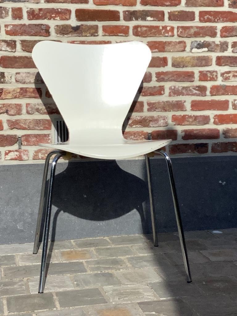 Stoelen, Huis en Inrichting, Ophalen, Gebruikt, Wit, Vijf, Zes of meer stoelen